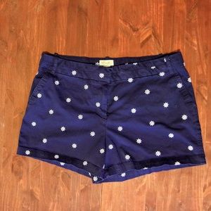 Nautical Captain's Wheel Navy Shorts